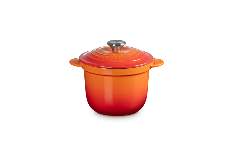 le creuset Cocotte Every en fonte émaillée avec couvercle intérieur en céramique 