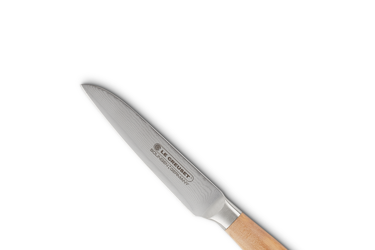 Le Creuset Couteau D'office Avec Manche En Bois D'olivier
