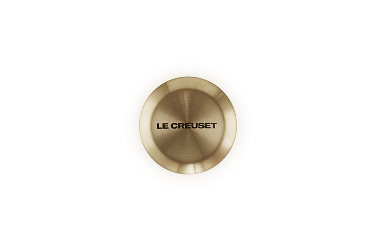 Le Creuset Bouton Signature Doré Clair
