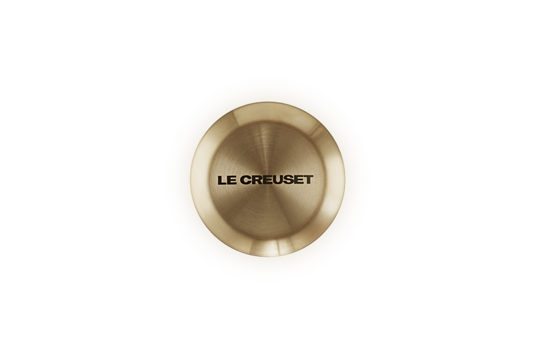 Le Creuset Bouton Signature Doré Clair