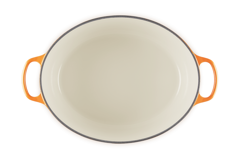 Le Creuset Cocotte Ovale Flamme Dorée