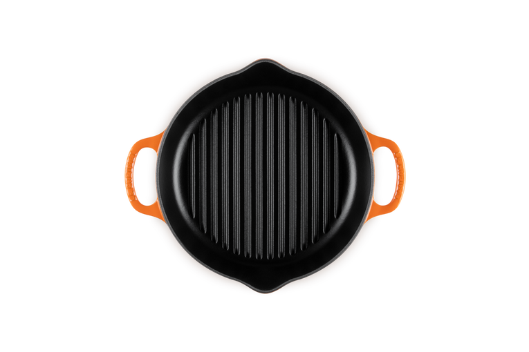 Le Creuset Gril Rond Profond En Fonte émaillée