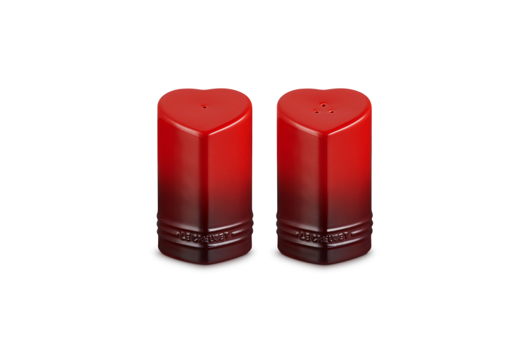 le creuset Moulins à sel et poivre cœur