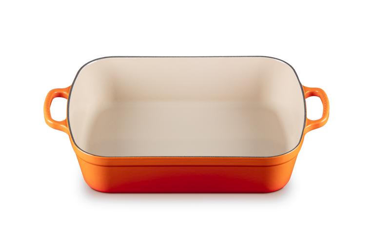 Le Creuset Plat Rectangulaire En Fonte émaillée