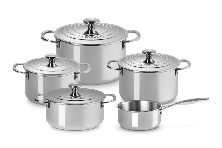 le creuset Set 5 pièces Inox Signature