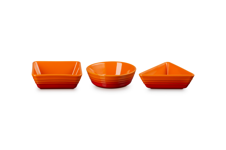 Le Creuset Set De 3 Coupelles à Sauce