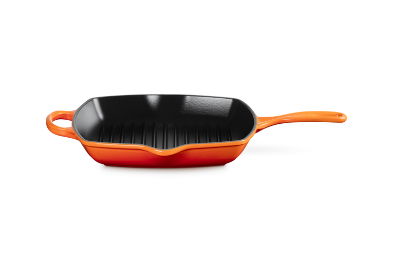 le creuset Skillet carré en fonte émaillée