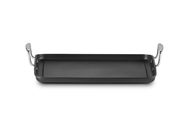 le creuset Plancha Géante Rectangulaire Anti-Adhérente Les Forgées