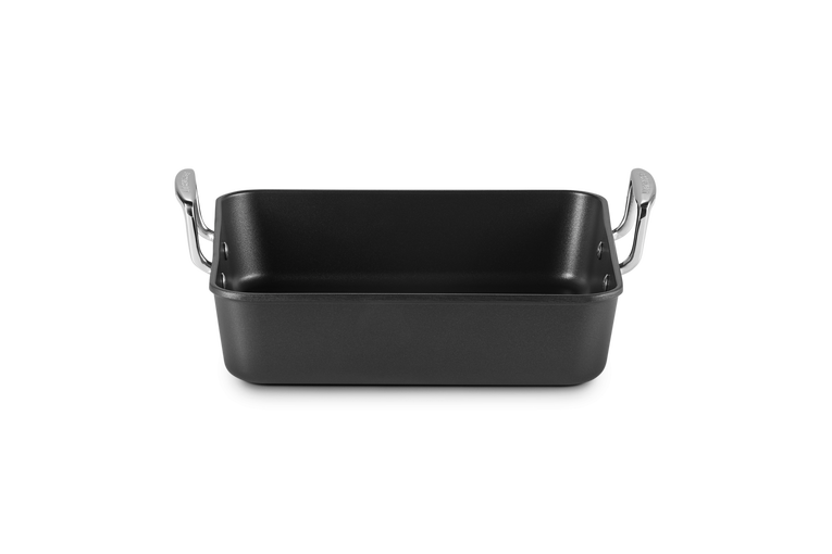 le creuset Plat à Rôtir Carré Anti-Adhérent Les Forgées