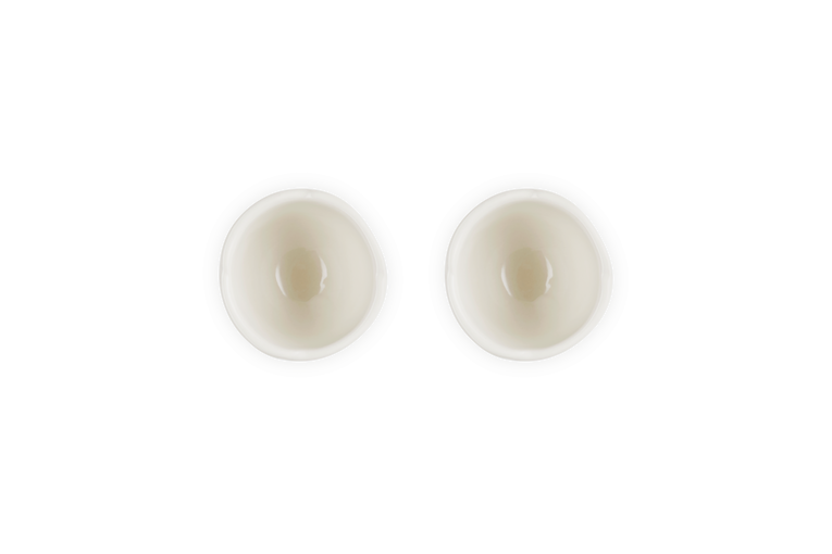 Le Creuset Set De 2 Coquetiers Céramique Collection Jardin