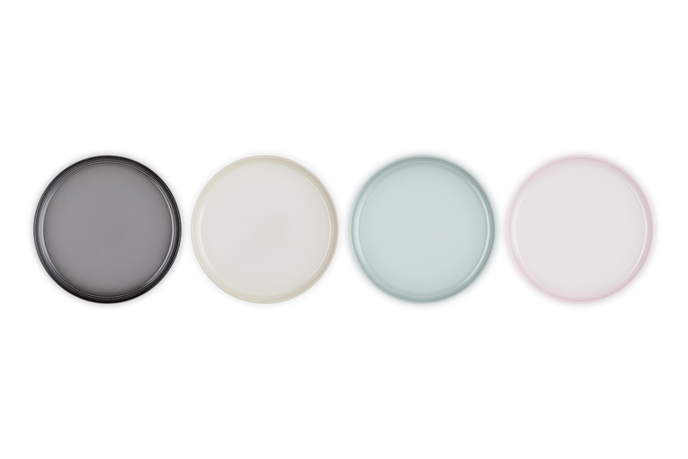 Le Creuset Set De 4 Assiettes à Dessert Cocon En Céramique