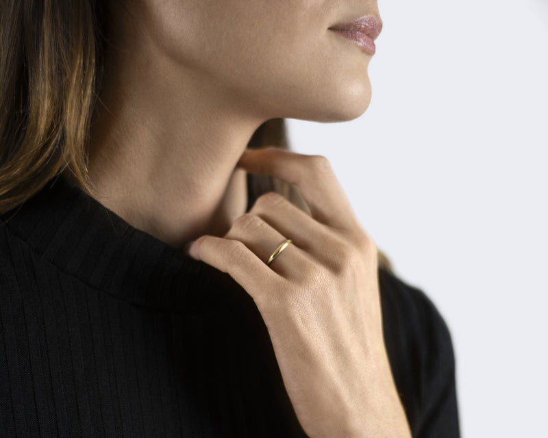 Le Gramme Bague Demi-jonc La 2g