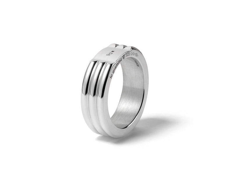 Le Gramme Bague Godron La 9g