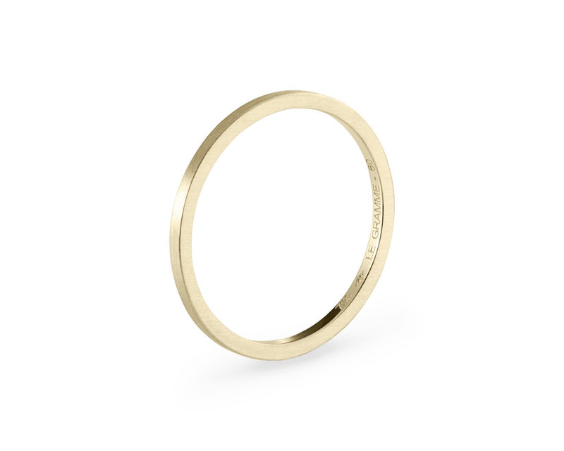 Le Gramme Bague Ruban 1 4mm La 2g