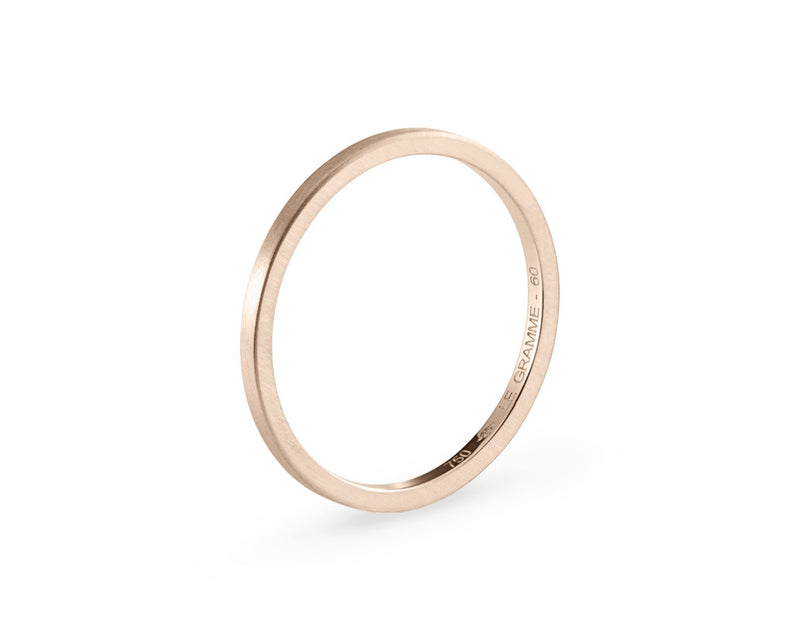 Le Gramme Bague Ruban 1 4mm La 2g