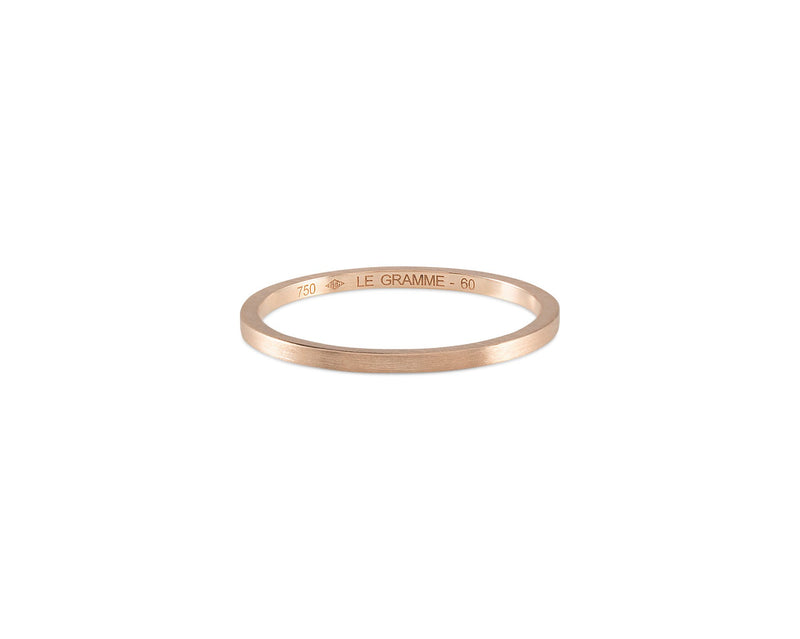 le gramme bague ruban 1 4mm la 2g