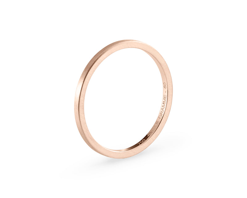 Le Gramme Bague Ruban 1 4mm La 3g