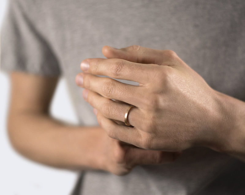 Le Gramme Bague Ruban 1 4mm La 3g