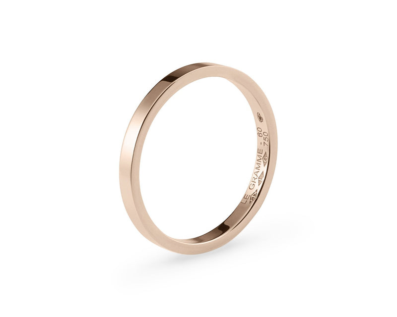 Le Gramme Bague Ruban 1 4mm La 3g