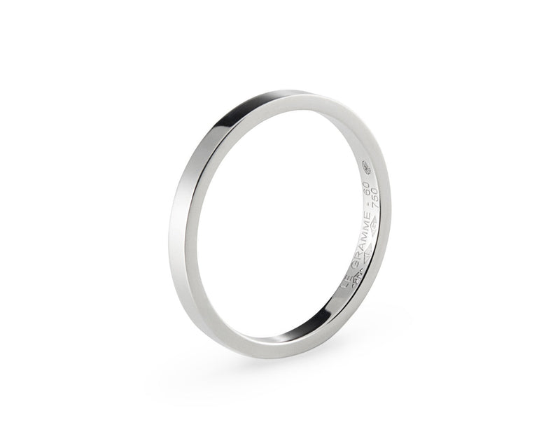 Le Gramme Bague Ruban 1 4mm La 3g
