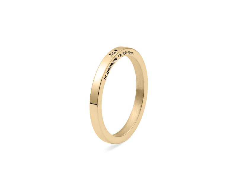 Le Gramme Bague Ruban La 5g