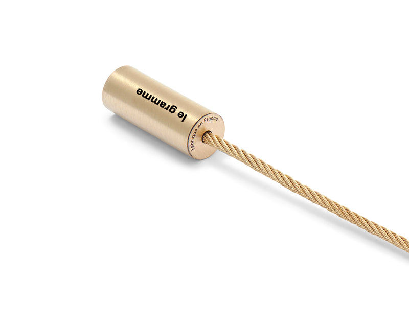 Le Gramme Bracelet Câble Double Tour Le 15g