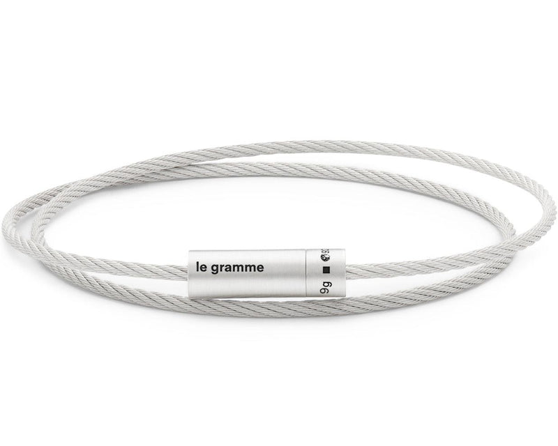 le gramme bracelet câble double tour le 9g