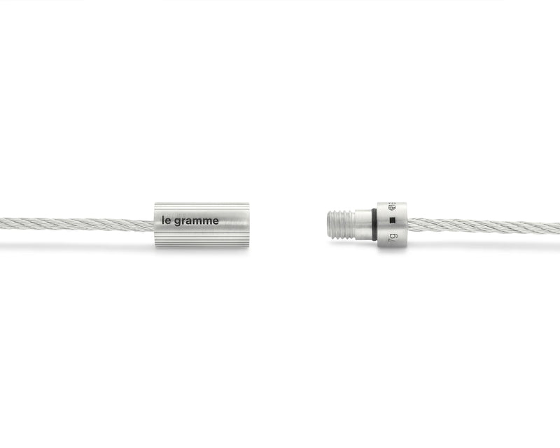 Le Gramme Bracelet Câble Gravé Le 7g