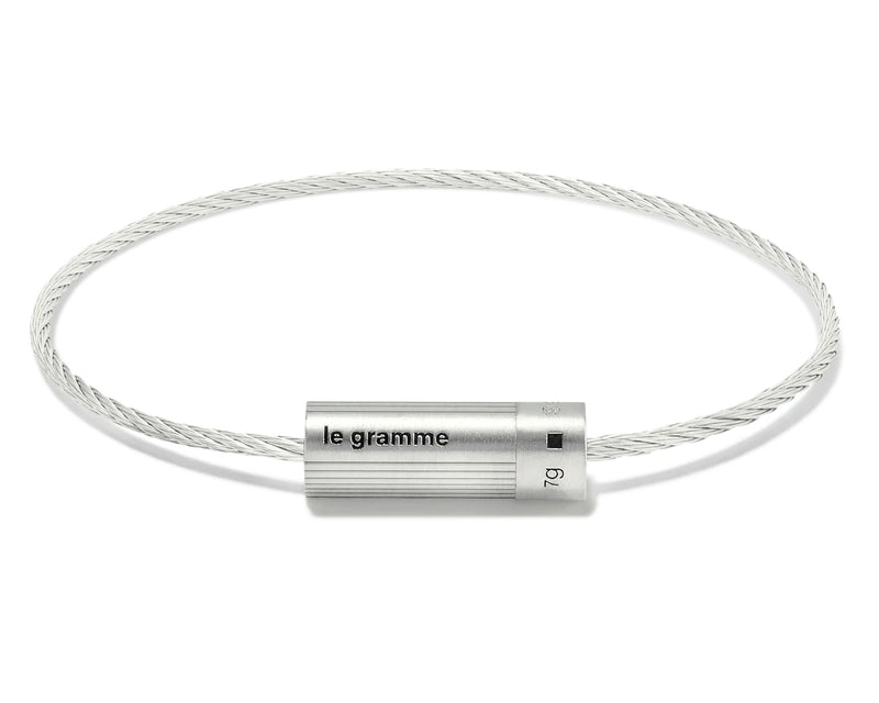le gramme bracelet câble gravé le 7g