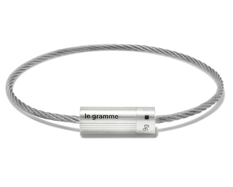 le gramme bracelet câble gravé le 9g