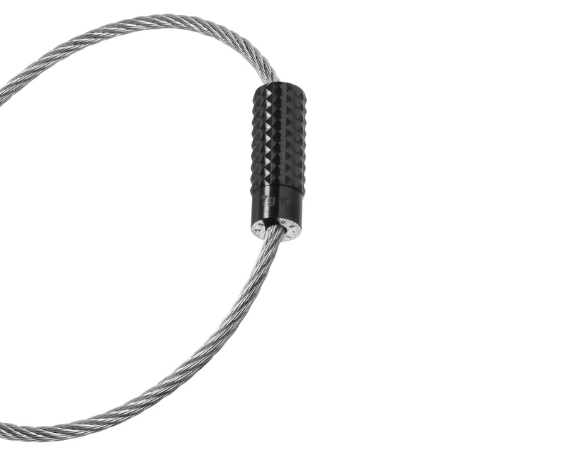 Le Gramme Bracelet Câble Guilloché Pyramide Le 7g