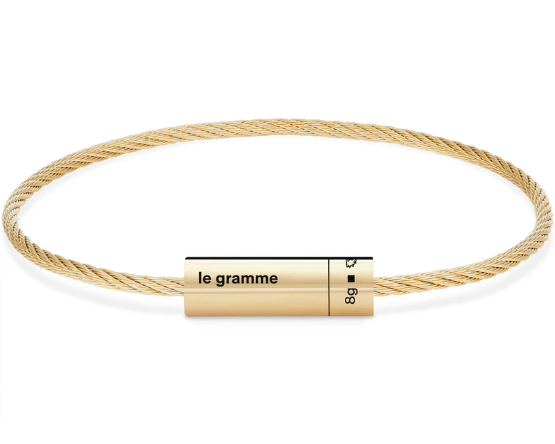 le gramme bracelet câble le 8g