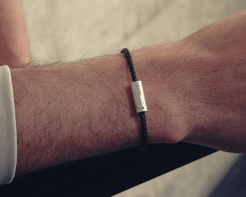 Le Gramme Bracelet Câble Nato Kaki Le 7g