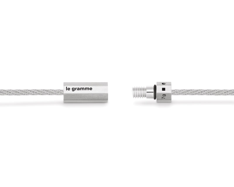 Le Gramme Bracelet Câble Octogone Le 7g