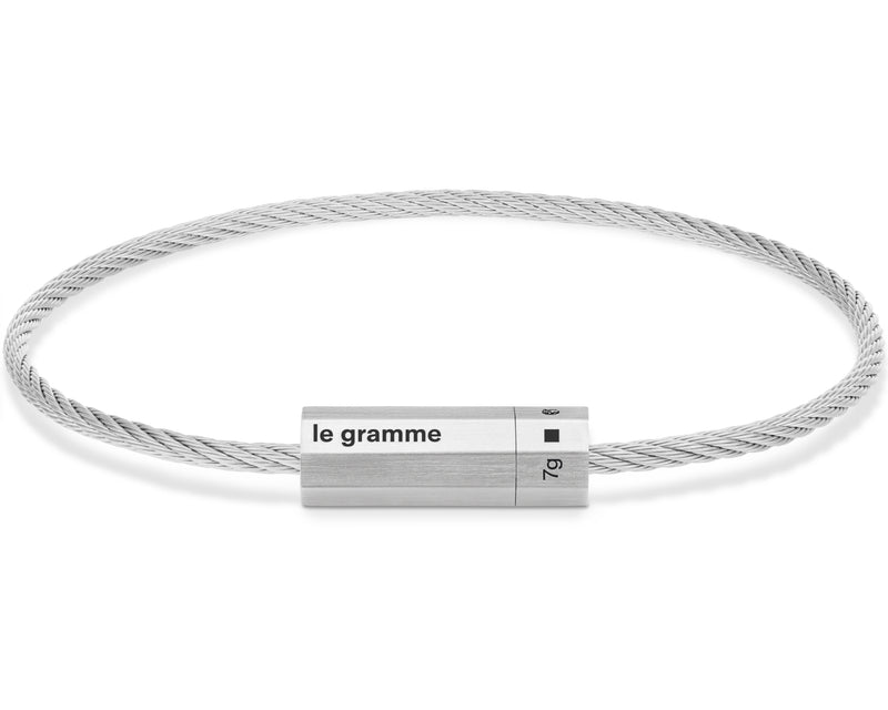 le gramme bracelet câble octogone le 7g