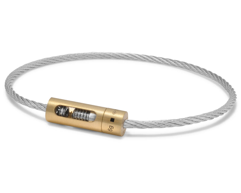 Le Gramme Bracelet Câble Perforé Le 6g