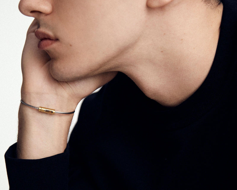 Le Gramme Bracelet Câble Perforé Le 6g