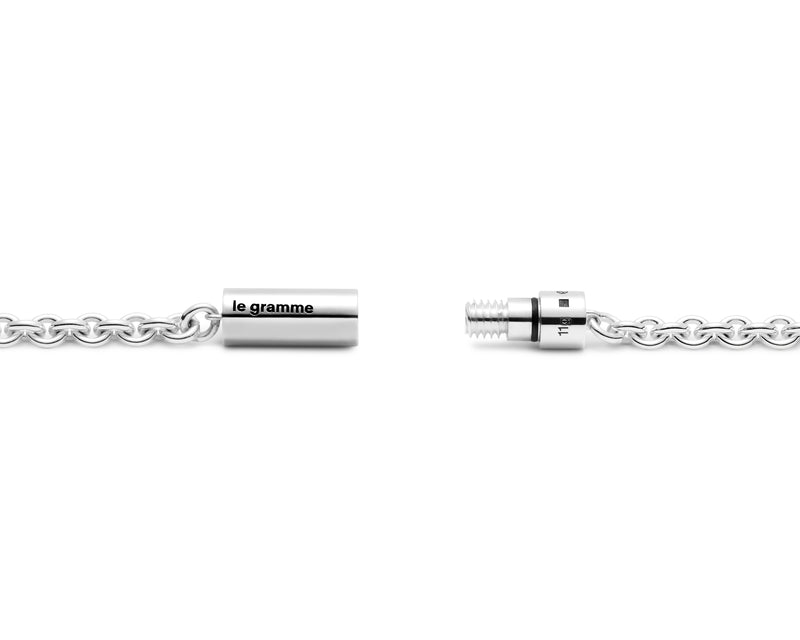 Le Gramme Bracelet Câble Sur Chaîne Le 11g