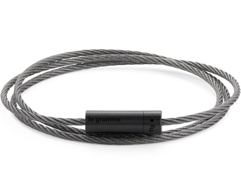 le gramme bracelet câble triple tour le 11g