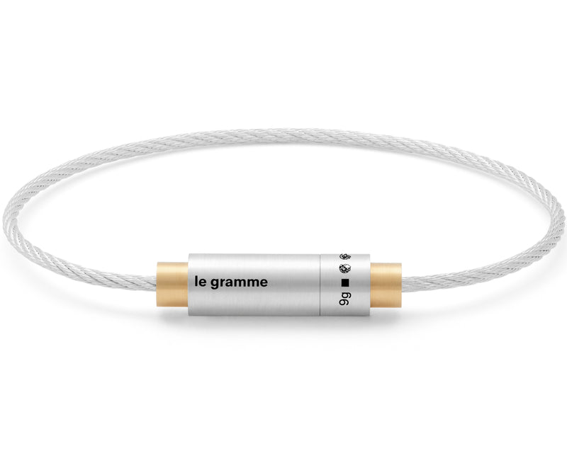 le gramme bracelet câble triptyque le 9g