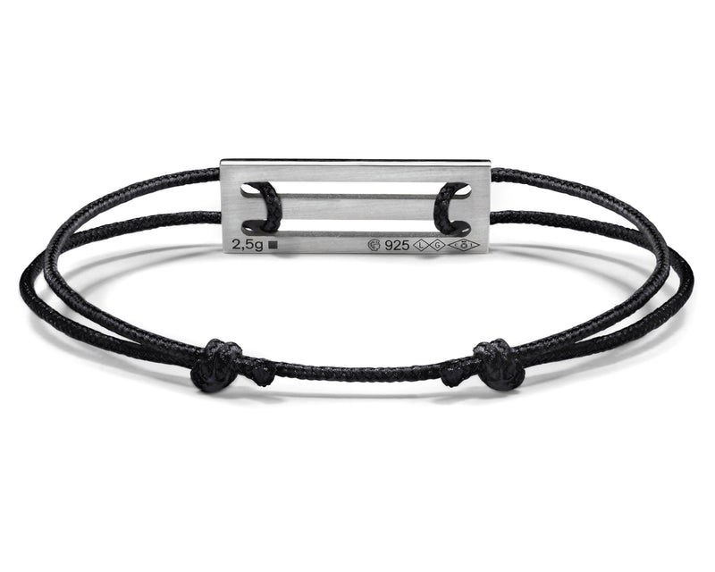 Le Gramme Bracelet Cordon Laqué Vert Le 2 5g