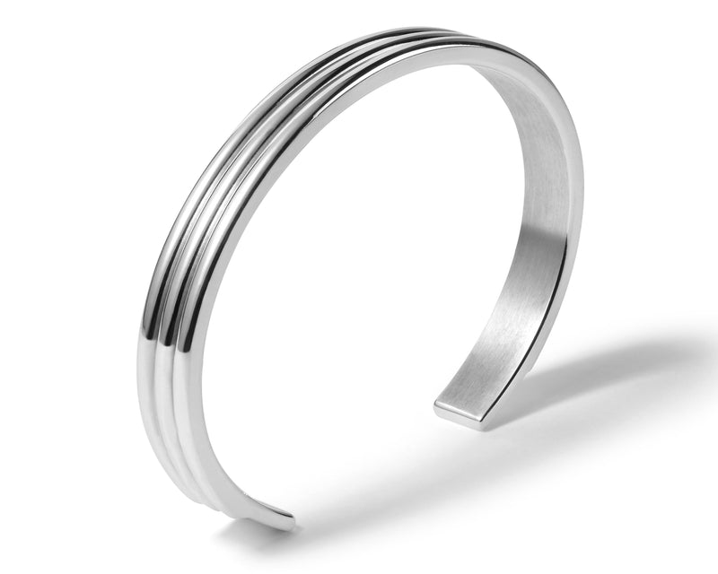 Le Gramme Bracelet Ruban Godron Le 30g