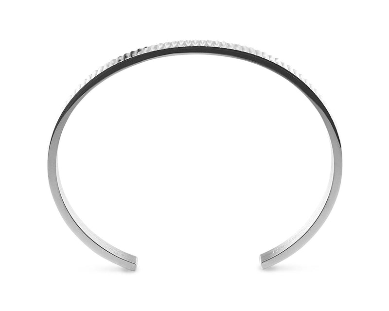 Le Gramme Bracelet Ruban Guilloché Le 23g