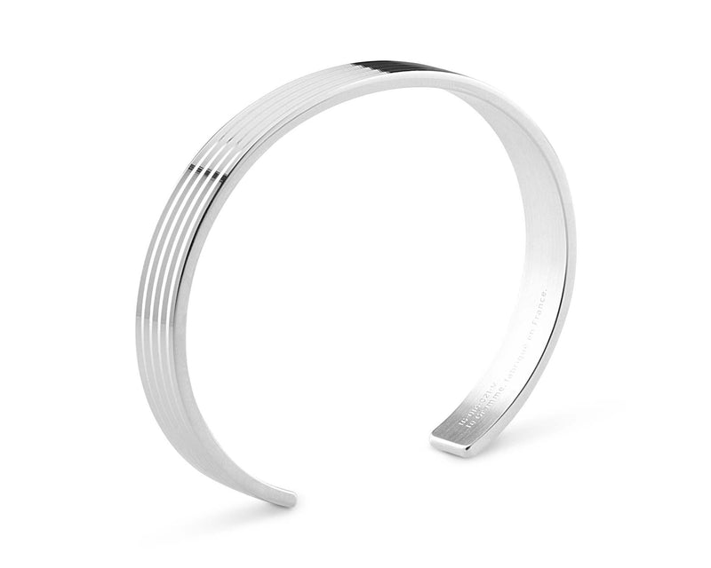 Le Gramme Bracelet Ruban Guilloché Le 23g