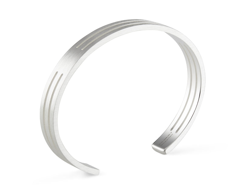 Le Gramme Bracelet Ruban Perforé Le 19g