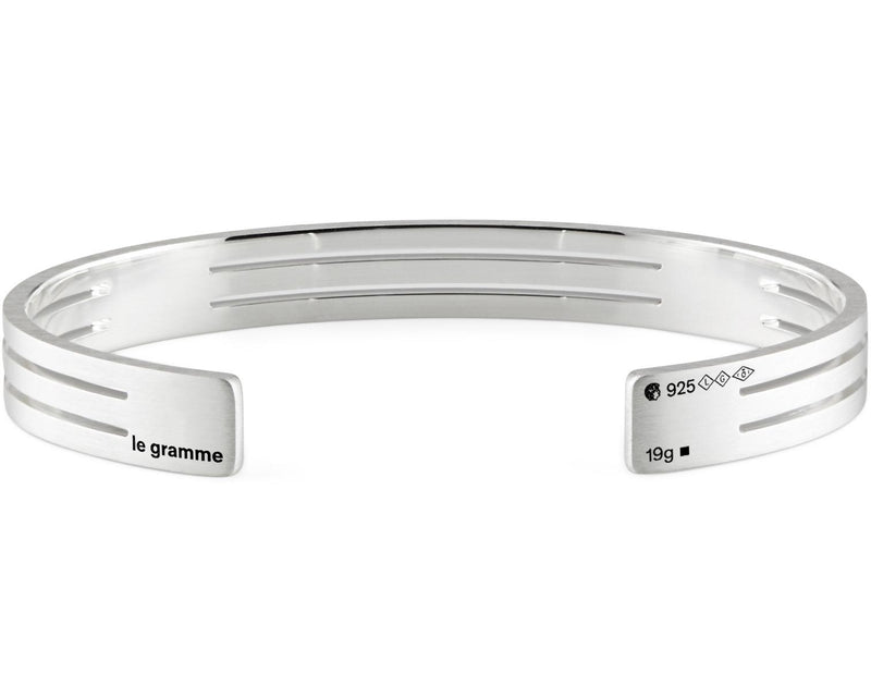 le gramme bracelet ruban perforé le 19g