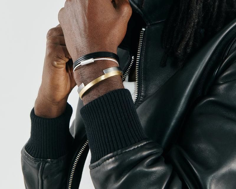Le Gramme Bracelet Ruban Perforé Le 8g