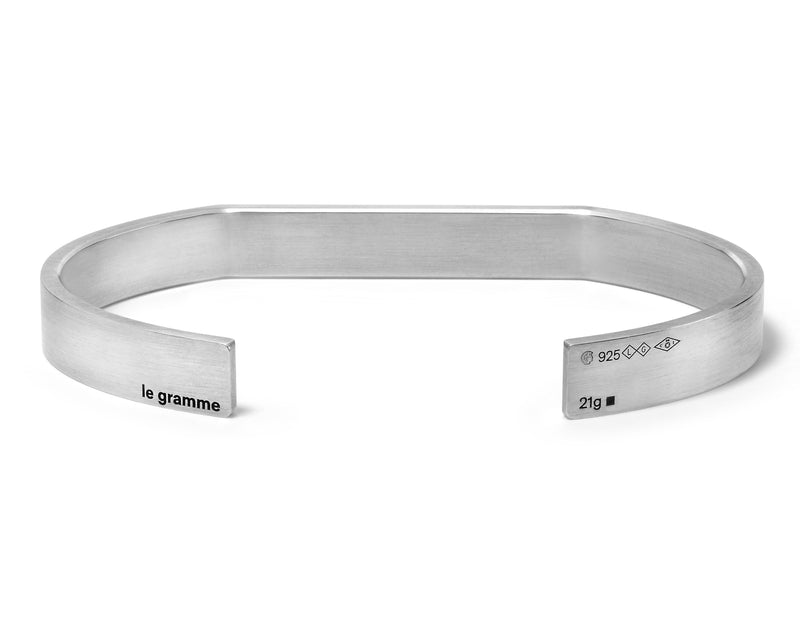 Le Gramme Bracelet Ruban Plat Le 21g