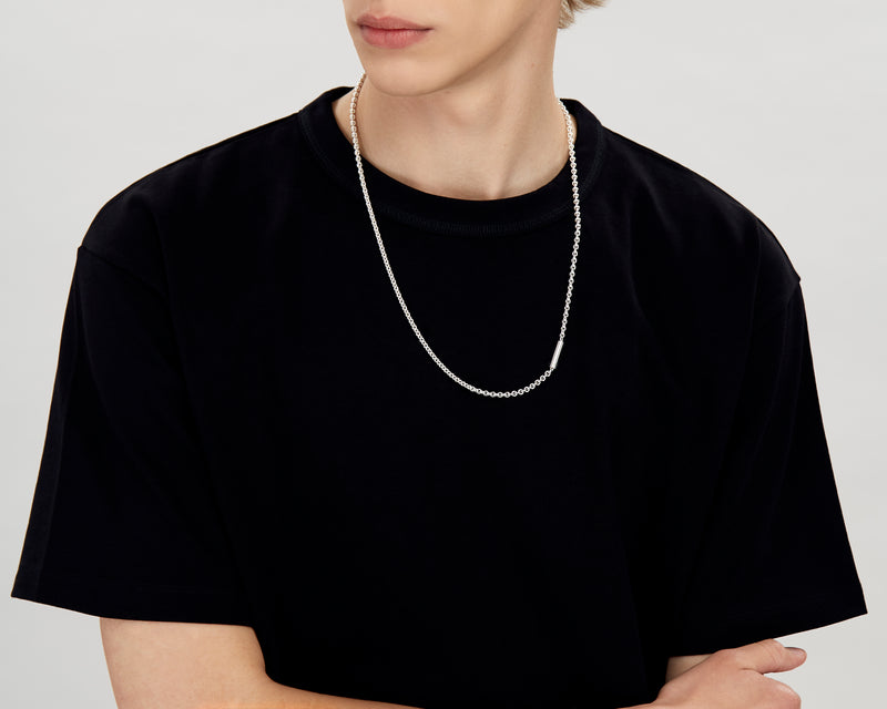 Le Gramme Collier Câble Sur Chaîne Le 27g