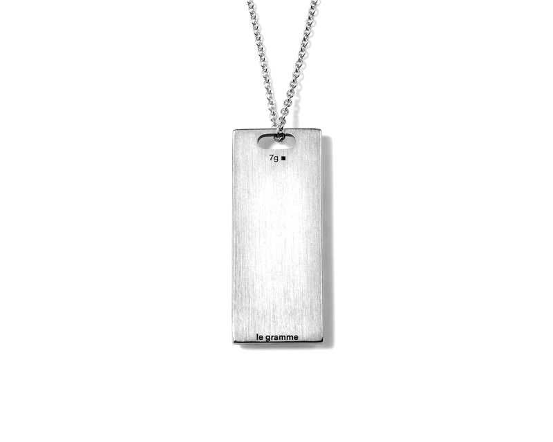 Le Gramme Collier Pyramide Le 7g